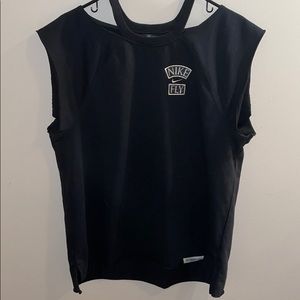 Nike sleeveless sweatshirt